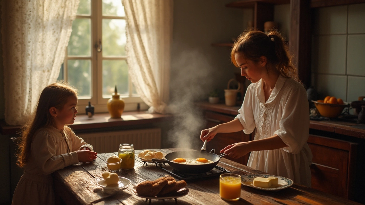 Рецепты с жареными яйцами