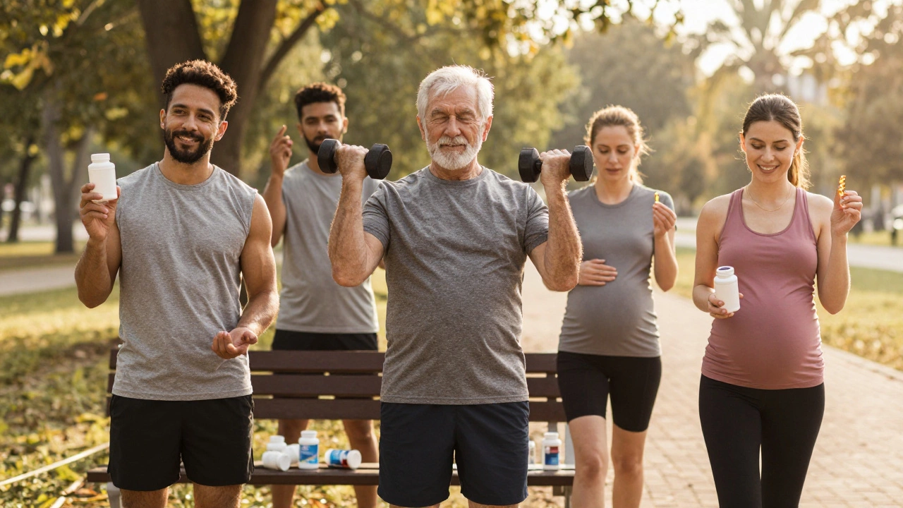 Люди выбирают безопасные альтернативы Л-карнитину: креатин, омега-3 и витамин D.