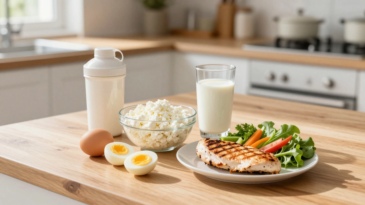 Как получить 100 г белка в день: простой план для дома и тренажерного зала